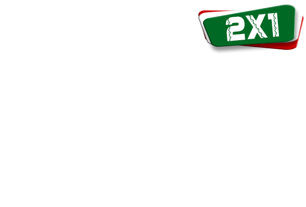 2x1 colores tricolor