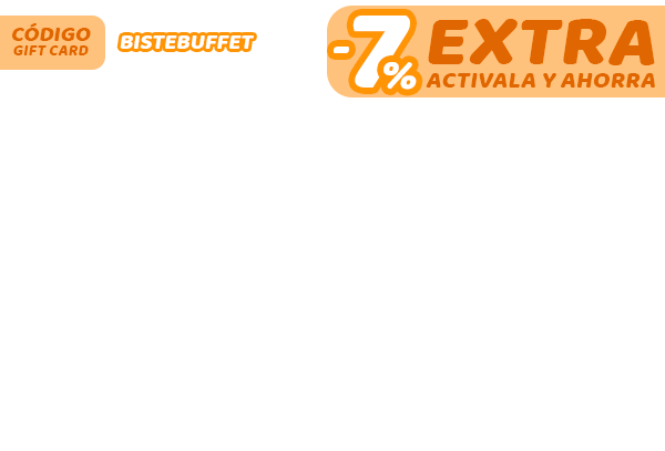 LA BISTECCA Almuerzo o Cena Buffet + Bebida