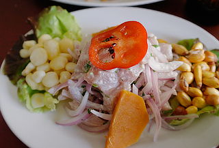 Almuerzo o Cena Peruana en 3 tiempos para 2 o 4 personas