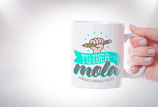Pack de 1, 2 o 4 Tazones personalizados en Personalizate