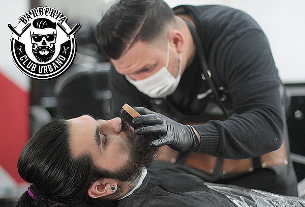 Corte + Barba + Limpieza facial en Barbería Club Urbano