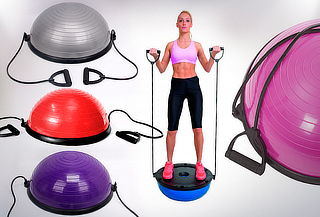 Balón de Resistencia Pilates + 2 Bandas de Resistencia