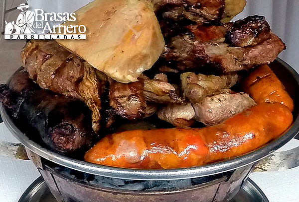 Parrillada para 4 en Brasas del Arriero
