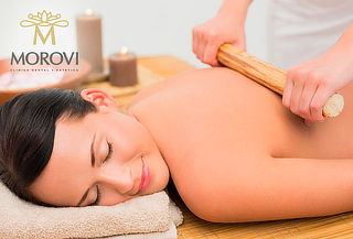 Masaje Descontracturante + Masaje de Relajación con Bambú