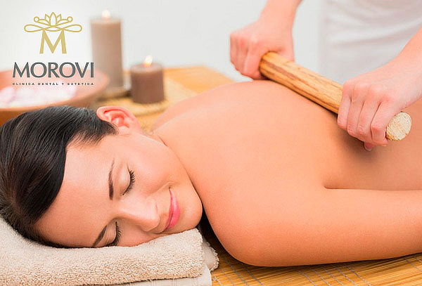 Masaje Descontracturante + Masaje de Relajación con Bambú