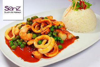 Senz: Almuerzo o Cena en Carta Abierta para 2 personas