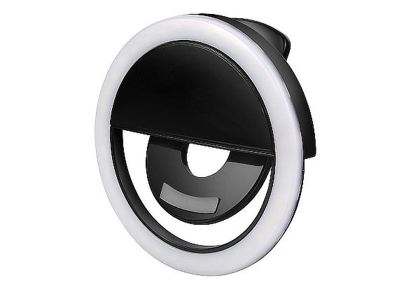Aro de Luz Selfie para Smartphone + Pilas Maxell + Envío