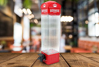 Cabina Telefónica Dispensador de 1 Litro
