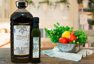 Aceite Oliva extra virgen de 5 Lt. + aceite oliva de 250 cc 