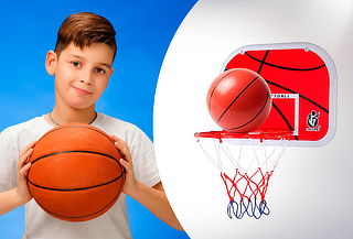 Juego Basquetbol Aro Canasta Niños Regulable 