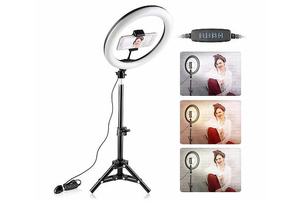 ¡Oferta Tik Tok! Aro 26 cm + Trípode Regulable 65 cm + Envío