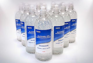 Alcohol Gel SERI sin enjuage