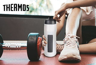 Botella Squeeze Blanca 710ml Thermos