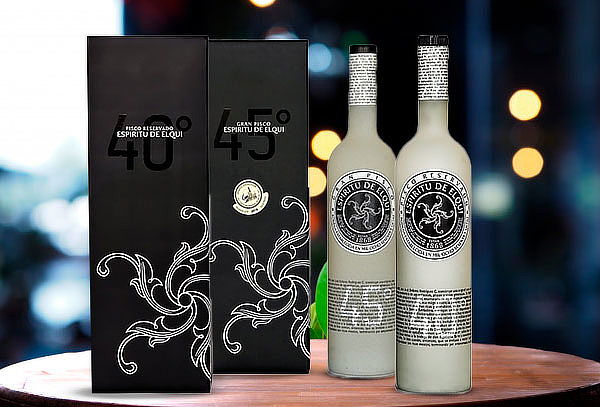 Pack de 2 Botellas de Pisco Espiritu de Elqui