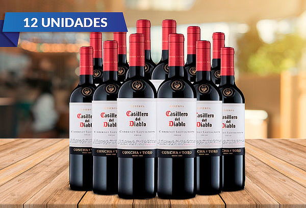 Elige tu cepa! Pack de 12 Casillero del Diablo 