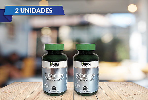 Suplemento B-Complex Nutrapharm, 90 cápsulas