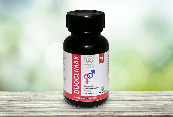 ¡60 Cápsulas! Nuevo Duoclimax Potenciador Sexual