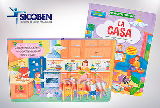 Libro Flip Flap "La casa"