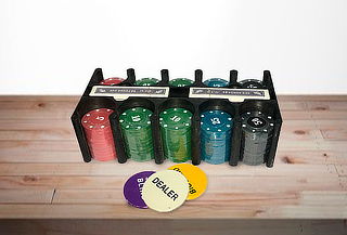 Juego De Mesa 200 Fichas Poker Texas Holden