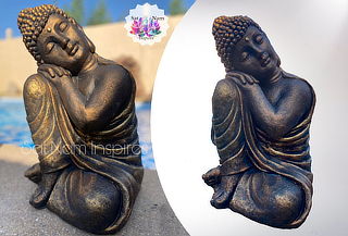 ¡Oferta Única! Buda Sat Nam Durmiente Ziña 50 cm