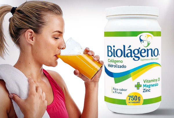 Biolágeno Hidrolizado 750 g, Sabor Frutal