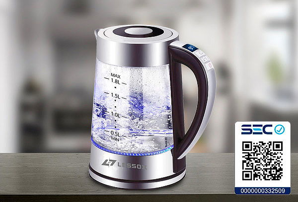 Hervidor temperatura programable 1,8 Litros Marca Lessox 