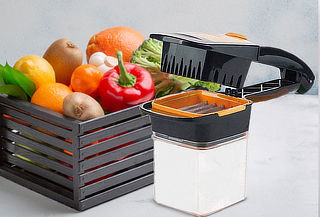 Cortador Rebanador de Frutas y Verduras 5 en 1