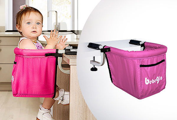 Silla de Comer Portátil Bebeglo RS-7065, Color a Elección