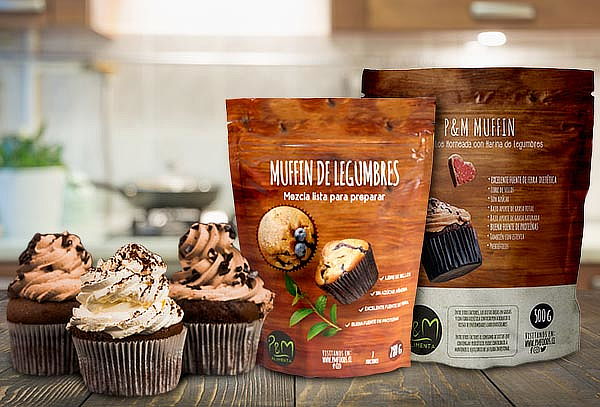 ¡Descubre sabores! Preparación de Muffin de Legumbres