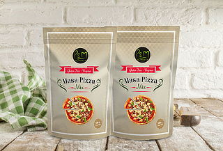 Preparación masa de Pizza vegana 500 Grs. 