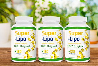 3 Frascos de Super Lipo 100% Natural