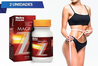 ¡Baja de Peso! Pack de 2 Frascos Magra Z Nutrapharm