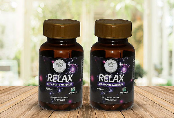 ¡Mega Relax! 120 Cápsulas Vegetales de Relajante Natural