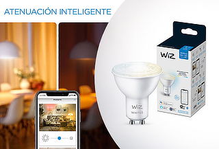 Ampolleta Wifi LED Wiz White Tunable GU10