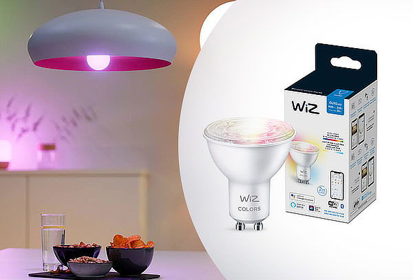 Ampolleta Wifi LED Wiz Color GU10