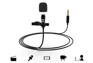 Micrófono Lavalier Fifine para IPhone/Android + Envío