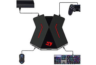 ¡Adaptador Teclado y Mouse! Redragon para Consolas + Envío