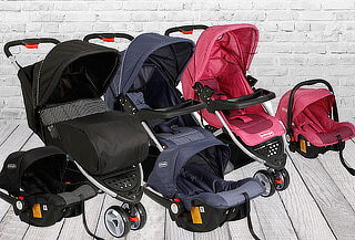 Coche Travel System Blossom de Bebeglo