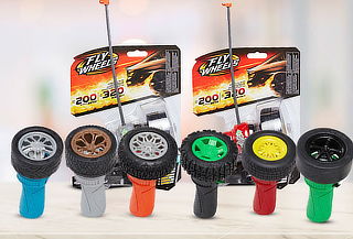 Fly Wheels Coleccionable Lanzador + Rueda 