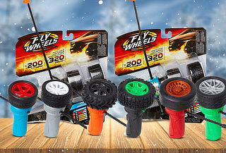 Fly Wheels Lanzador con Rueda Básica + Rueda Adicional 