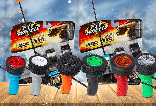 Fly Wheels Lanzador con Rueda Básica + Rueda Adicional 
