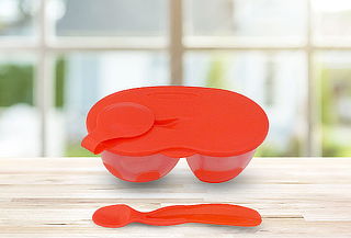 Set Doble De Alimentacion Rojo