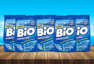 Pack 18kg  Detergente en Polvo BioFrescura Campos de Hielo