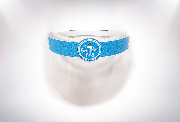 Protector Facial Ajustable Bebé, diseño a elección