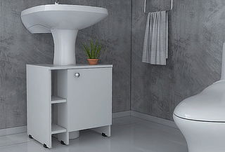 Optimizador Lavamanos Bath 47-a Blanco Marca Tuhome
