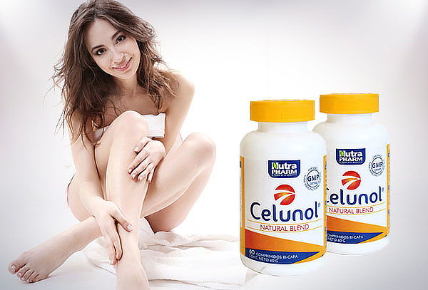 ADIOS CELULITIS! Pack de 2 Frascos Celunol Nutrapharm