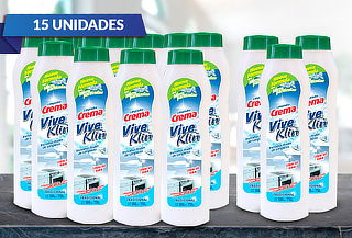 15 botellas de Limpiador en Crema Tradicional 750 Grs.