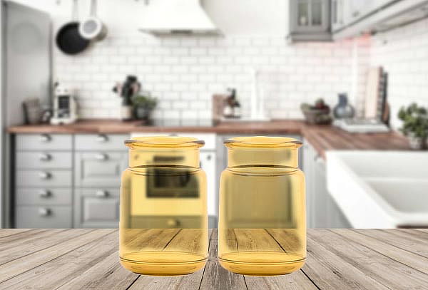 2 Vasos de Acrilico Vintage