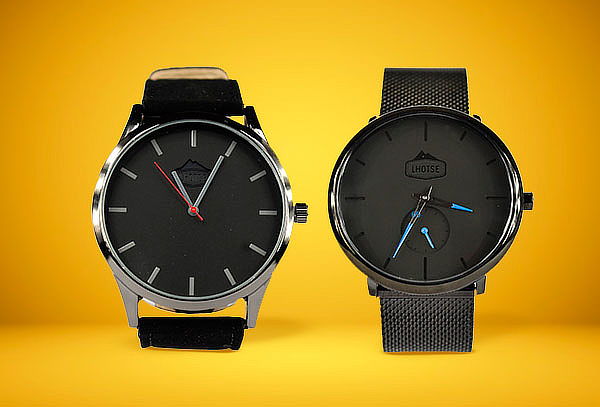 Reloj Analogo Sky Watch o Flame Watch Black