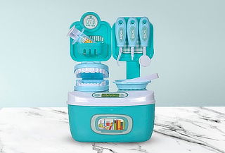 Kit Maleta Dentista Niños Juego Didactico 12 Piezas